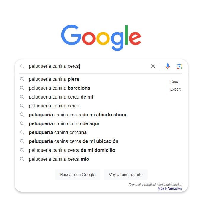 peluquería canina cerca de mi